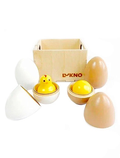 Набор игрушечных яиц в ящике LUKNO - 7134520270766 - Фото 1