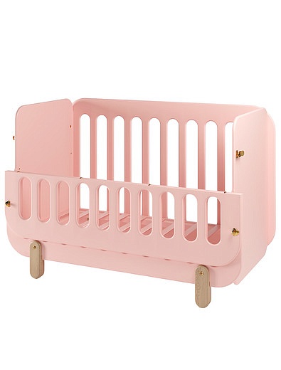 Розовая детская кроватка Just 2.5 Baby Chipak - 5024500170013 - Фото 6