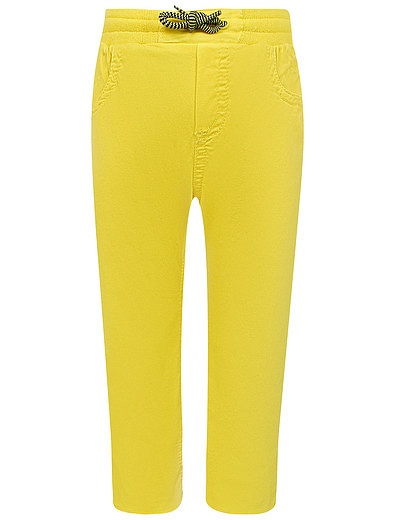 Желтые брюки на кулиске Mayoral - 1082819070145 - Фото 1
