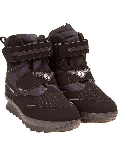 Утепленные ботинки на липучках Jog Dog - 2030419780048 - Фото 1