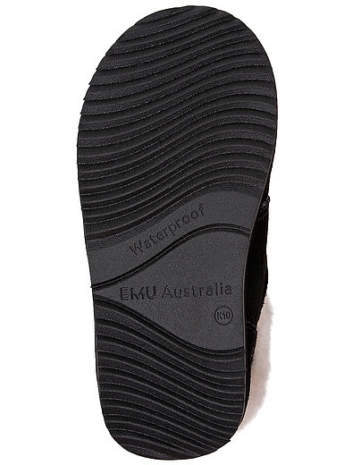 Черные полусапоги с меховой отделкой Emu Australia - 2024529081034 - Фото 5