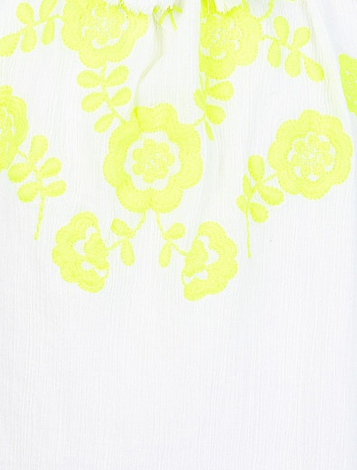 Платье с цветочной вышивкой SUNUVA - 1051209870276 - Фото 3