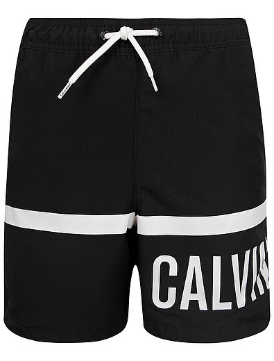 пляжные шорты с логотипом CALVIN KLEIN JEANS - 4101119980026 - Фото 1