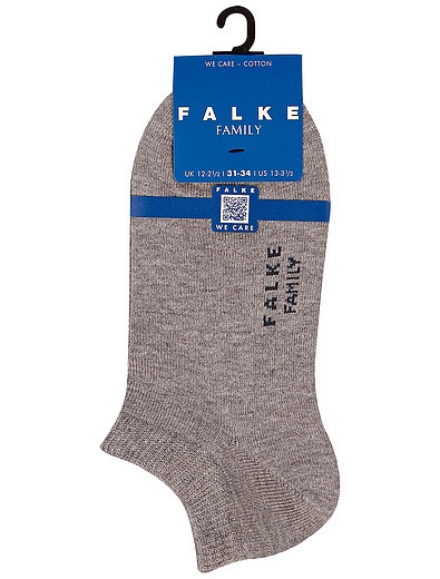 Серые укороченные носки FALKE - 1534529180664 - Фото 1