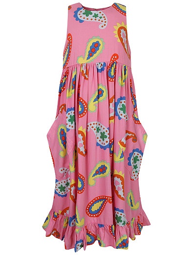 Платье с узором пейсли Stella McCartney - 1054609370308 - Фото 1