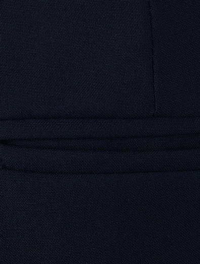 классические брюки из шерсти синего цвета Aletta - 4171419880012 - Фото 3