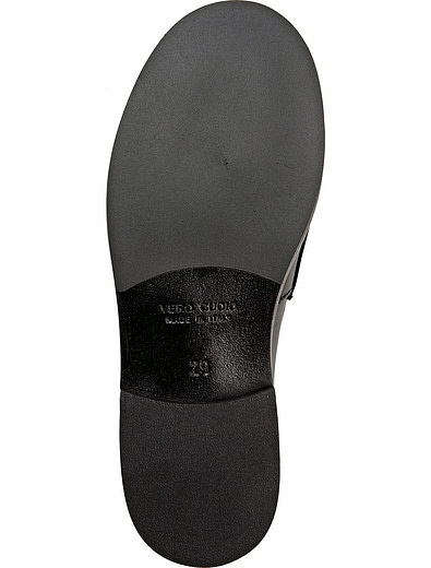 Черные туфли из натуральной кожи Andrea Montelpare - 2011119780088 - Фото 5