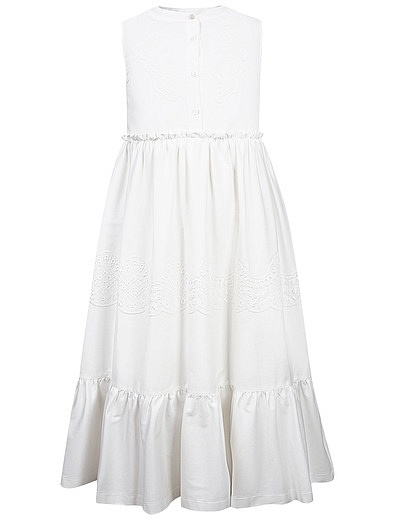 Длинное белое платье Ermanno Scervino - 1054509275925 - Фото 1
