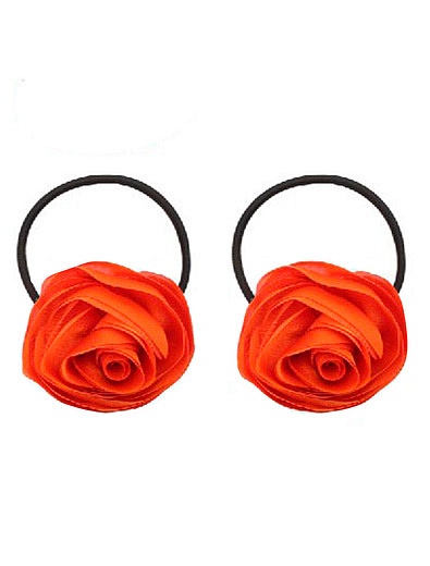 Набор из 2-х резинок для волос &quot;оранжевая роза&quot; Junefee - 4884500270332 - Фото 1