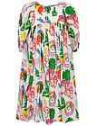 Платье из органического хлопка с принтом джунгли - 1054609370148