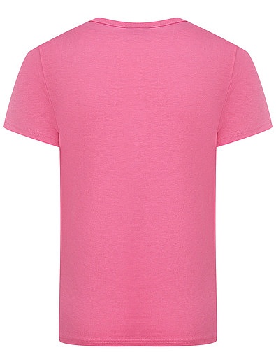 Розовая футболка с принтом &quot;The Mascot&quot; Marc Jacobs - 1134609173526 - Фото 2