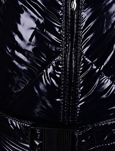 Черный комплект из куртки и полукомбинезона Manudieci - 6121109881025 - Фото 3