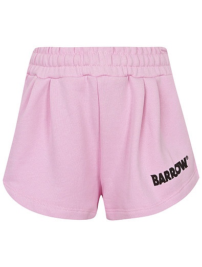 Розовые шорты с логотипом BARROW - 1414509370264 - Фото 1