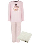 розовая Пижама из хлопка - 0214509280362
