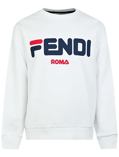 Свитшот с принтом логотипа Fendi - 0081219970049 - Фото 1