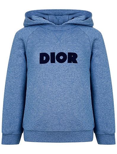 Худи с капюшоном и вышивкой логотипа Dior - 0094519082244 - Фото 1