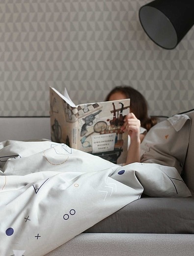 Комплект постельного белья с геометричными принтами L MyzA for kids - 5054520280058 - Фото 2