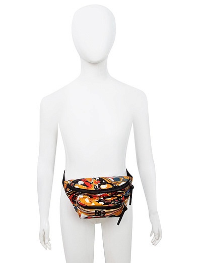 поясная сумка с логотипом Dolce & Gabbana - 1204518270019 - Фото 2