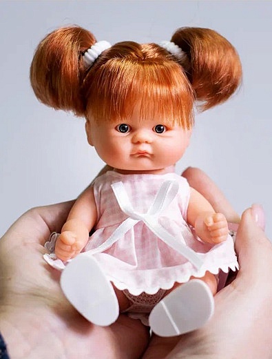 Кукла Пупсик в розовом платье  20 см ASI - 7132600980161 - Фото 2