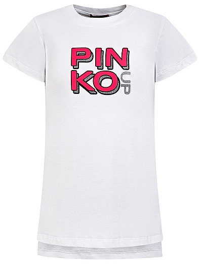 Комплект из футболки и шорт Pinko - 3024509170115 - Фото 3