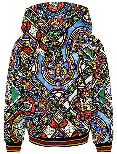 Толстовка с принтом витражи Dolce & Gabbana - 0074519070618 - Фото 2