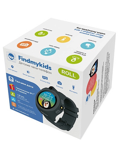 Детские часы-телефон с камерой Findmykids Pingo Roll Findmykids - 4444508280018 - Фото 4