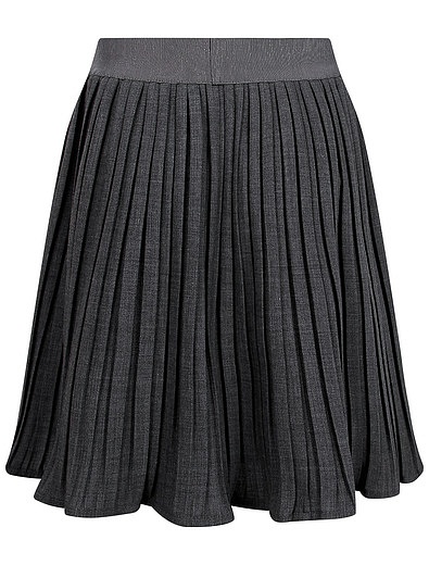 Серая юбка на эластичном поясе Aletta - 1044509180336 - Фото 2
