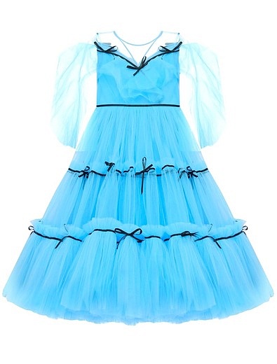 Платье HOLLY голубое SASHA KIM - 1054609178799 - Фото 1