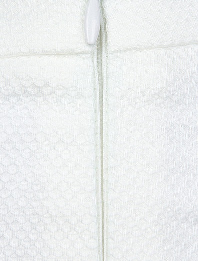 Белые брюки из эластичного хлопка Miss Blumarine - 1081209570029 - Фото 2