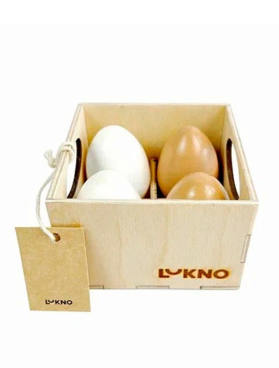 Набор игрушечных яиц в ящике LUKNO - 7134520270766 - Фото 4