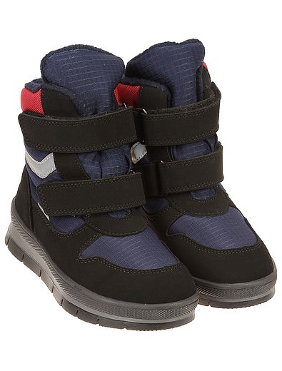 Утепленные ботинки со светоотражающей полоской Jog Dog - 2034519280019 - Фото 1