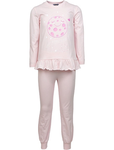 Розовая пижама из хлопка Original Marines - 0214109670099 - Фото 1