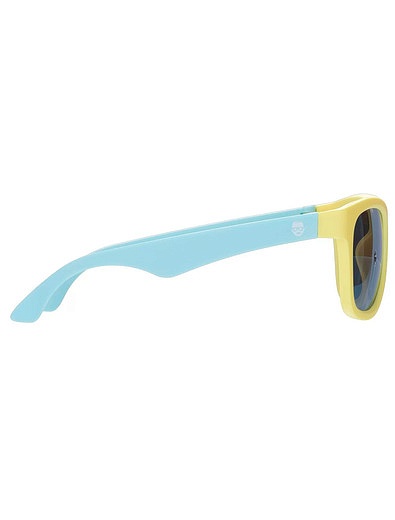 Солнцезащитные очки в желтой оправе с голубыми стеклами Babiators - 5254528270116 - Фото 3