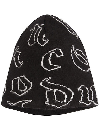 Комплект из шапки и шарфа с логотипами JOHN RICHMOND - 3004518280210 - Фото 5