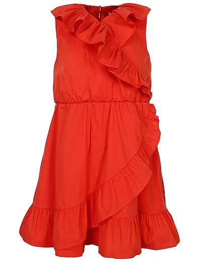 Красное платье с оборками Vicolo - 1054609372074 - Фото 1