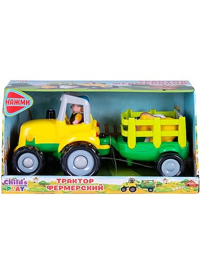 машина фермерский трактор Child`s Play - 7134529082902 - Фото 4