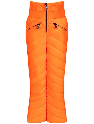 Оранжевые стеганые утепленные брюки NAUMI - 1604509181612 - Фото 1