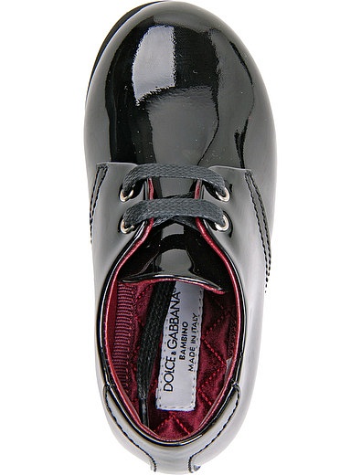 классические туфли из лакированной кожи Dolce & Gabbana - 2011119780071 - Фото 4