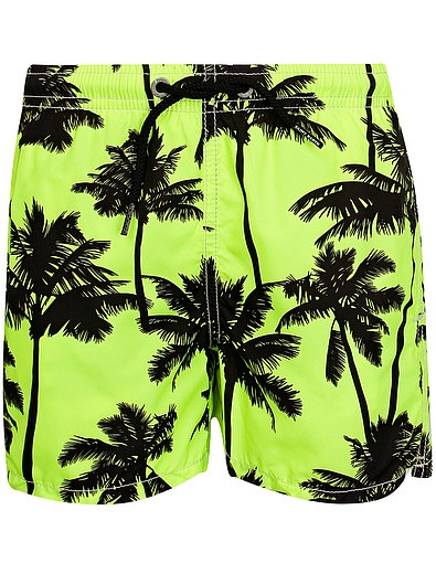 Пляжные шорты с принтом пальмы MC2 Saint Barth - 4102219970269 - Фото 1