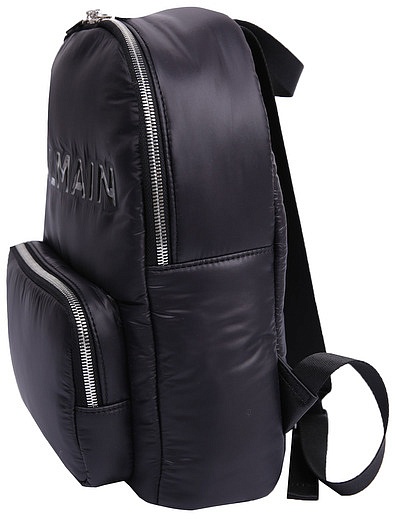 Черный Рюкзак с логотипом Balmain - 1504508180640 - Фото 6