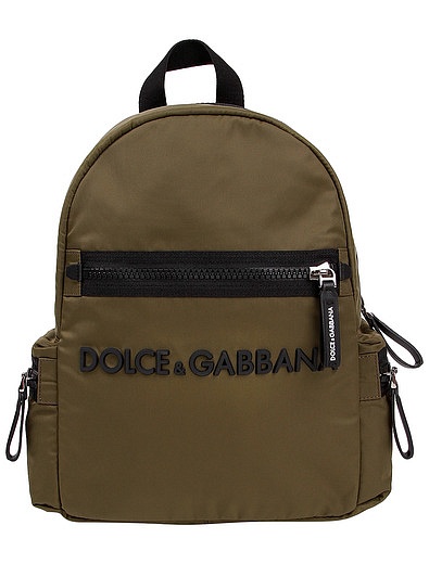Рюкзак с прорезиненным логотипом Dolce & Gabbana - 1504528080517 - Фото 1