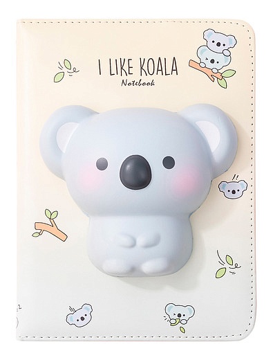 Блокнот со сквишем Коала I Like Koala формат А5 Михи-Михи - 5194528280237 - Фото 1