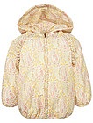 Куртка из нейлона с цветочным принтом - 1074509411086