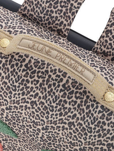 Портфель леопардовый с вишенками Midi Jeune Premier - 1674518280026 - Фото 6
