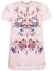 Бледно-розовое платье с цветочным узором - 1054709372486