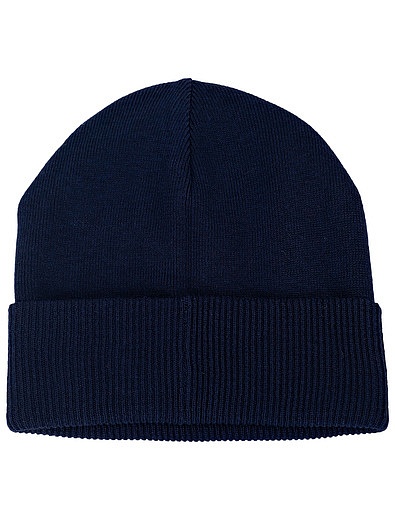 Синяя шапка с логотипом HUGO BOSS - 1354519180999 - Фото 4