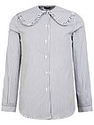 Хлопковая блуза в полоску - 1034509184496