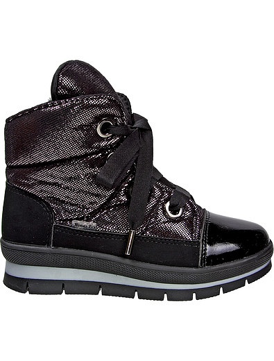 Черные утепленные ботинки Jog Dog - 2031109780218 - Фото 2