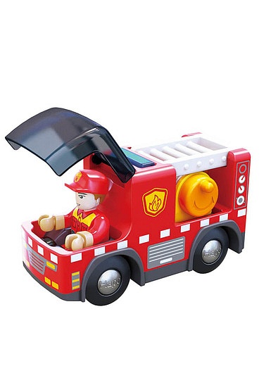 Пожарная машина с сиреной Hape - 7134529180868 - Фото 5