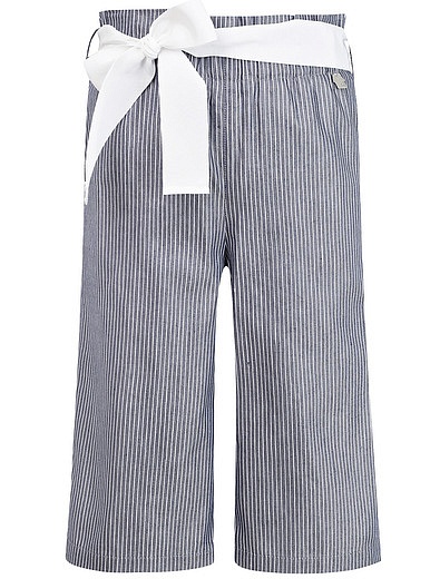 Комплект из брюк и футболки с воланами Simonetta - 3023009970287 - Фото 3